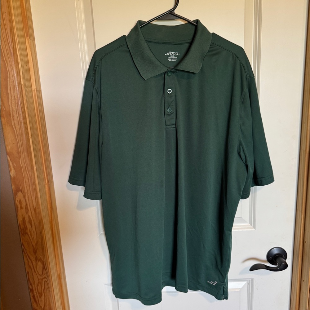 BCG Men's Green Polo Shirt Size‎ XXL